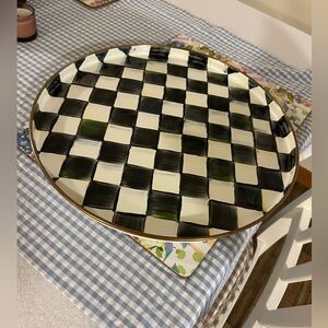 Mackenzie Childs serving tray